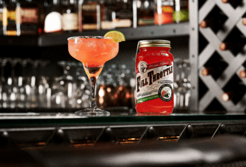 Selection of S'Loonshine jars from Deadwood Distilling Company for holiday drinks ideas.